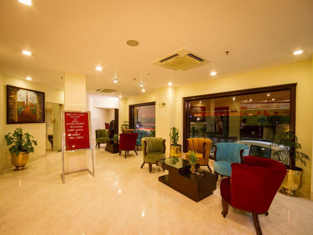 Hotel Classic Diplomat Nowe Delhi Wnętrze zdjęcie